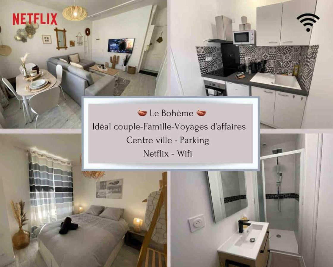 Le Boheme - Centre Ville, Netflix Et Wifi, Parking, Ideal Familles, Couples Et Voyages D'Affaire Niort Exterior photo